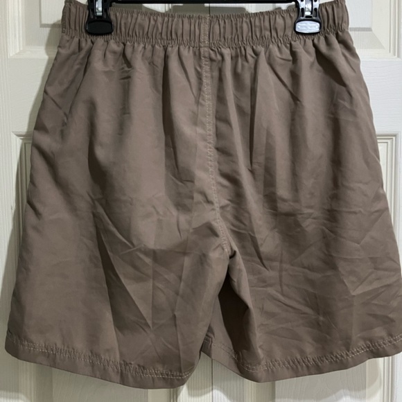 West Coast Connection Men’s Light Brown Short Swim, Size Medium - Picture 2 of 3